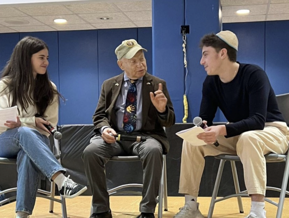 Holocaust Survivor Sami Steigmann Speaks to Heschel Students