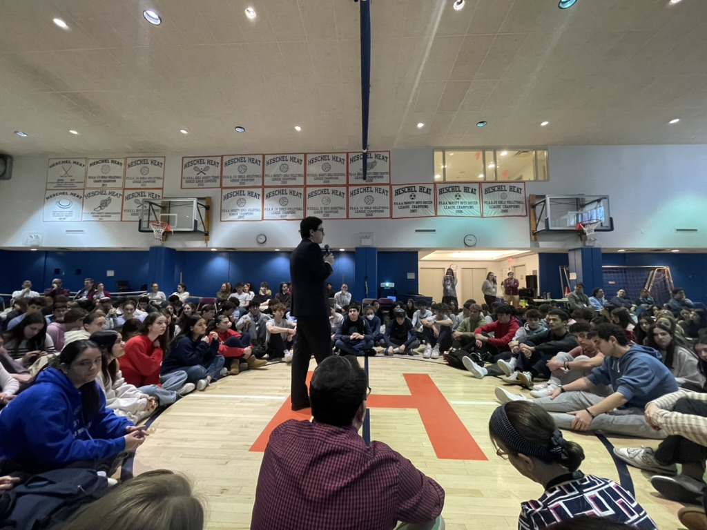 Gabe Barnett Speaks with Heschel High School About Jewish Advocacy in the White House