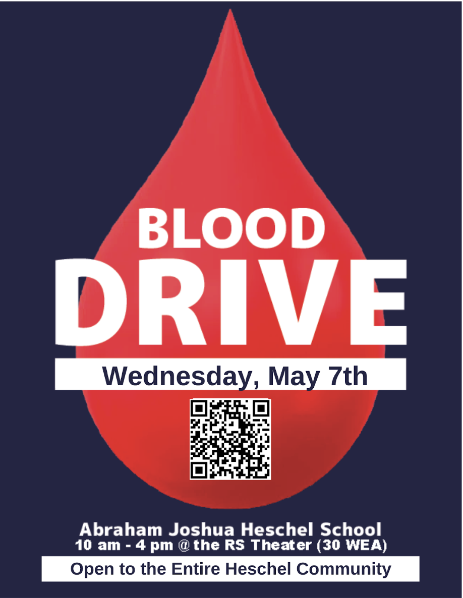 Heschel Hosts Another Successful Blood Drive